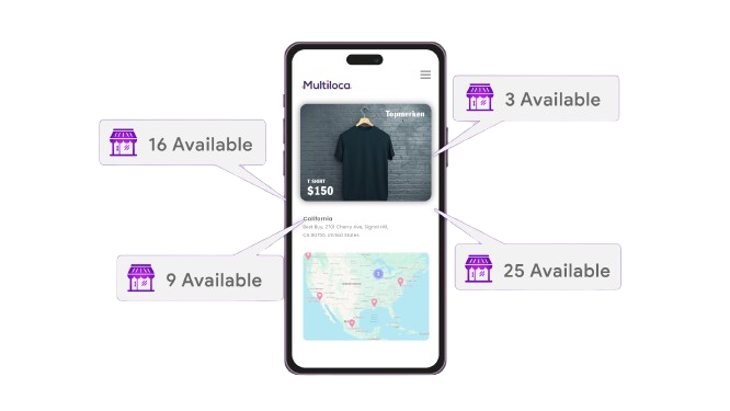 Dashboard showing inventory management analytics and metrics  shopi multi-location stock 